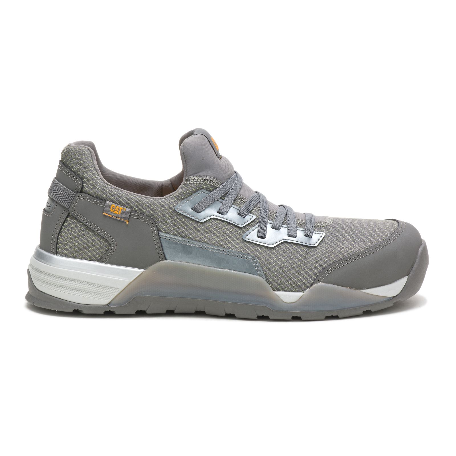 Caterpillar Shoes Pakistan Sale - Caterpillar Sprint Textile Alloy Toe Mens Sneakers Grey (451398-PUB)